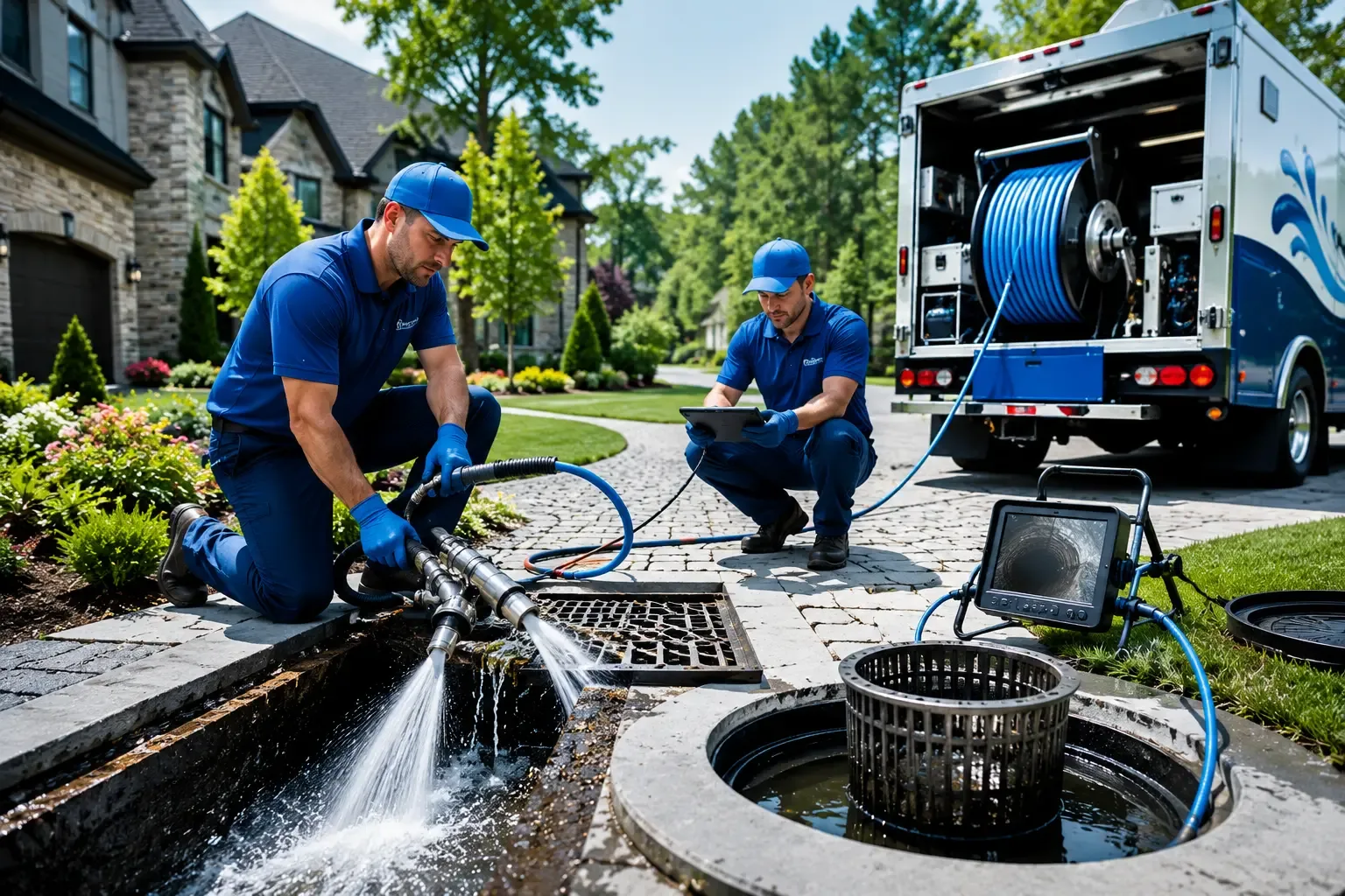 Local outdoor drain cleaning professionals in New Straitsville, OH